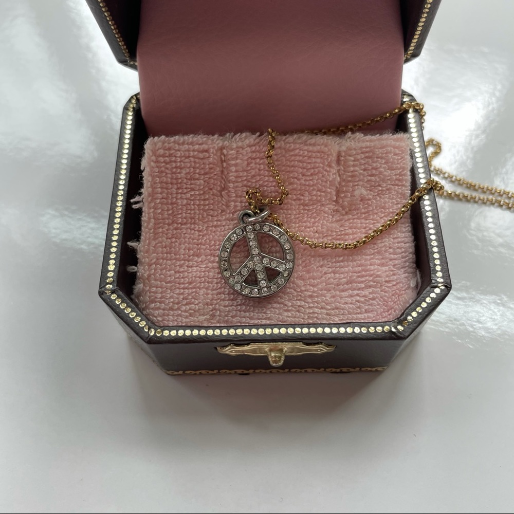 Juicy Couture Peace Necklace